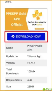 PPSSPP Gold – PSP emulator – د سرو زرو ایمولیټر 1